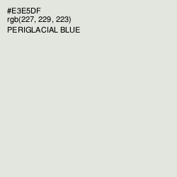 #E3E5DF - Periglacial Blue Color Image